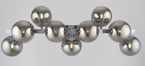 Lampada da parete Modern in Metallo Dallas Cromo