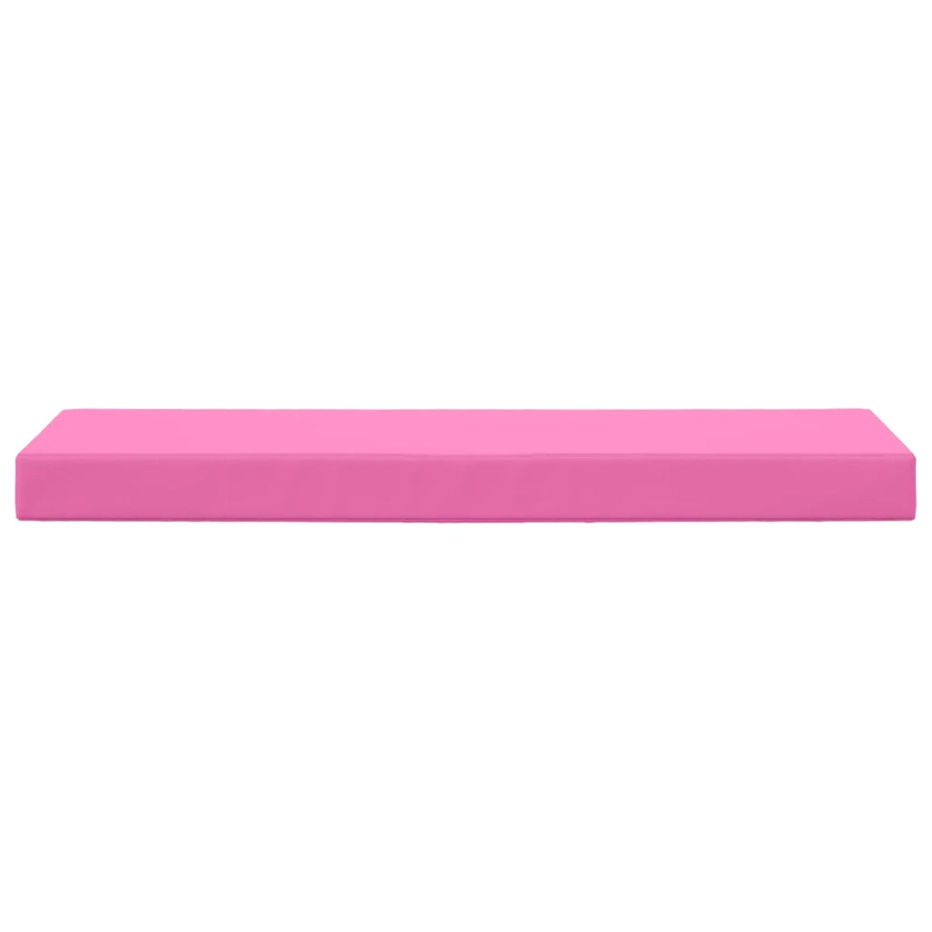 Cuscino da Sedia Esterno Rosa 111,5 x 40 x 8 cm 100% Poliestere 900980