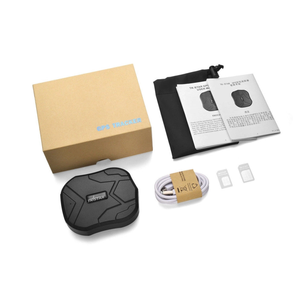 Trade Shop - Localizzatore Antifurto Satellitare Tracker Gps Gsm Tk905 Power Auto Gps 5000mah -
