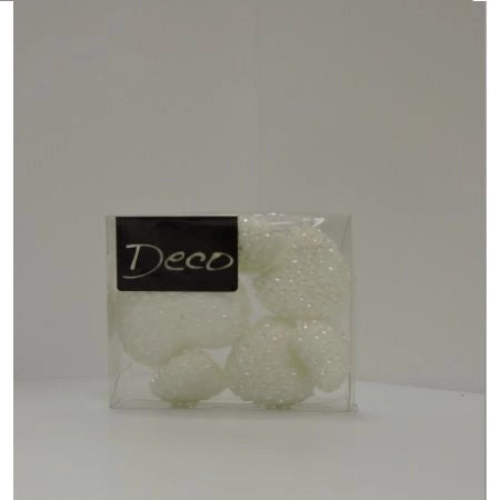 DECO CUORI DIAMANTI BIANCO