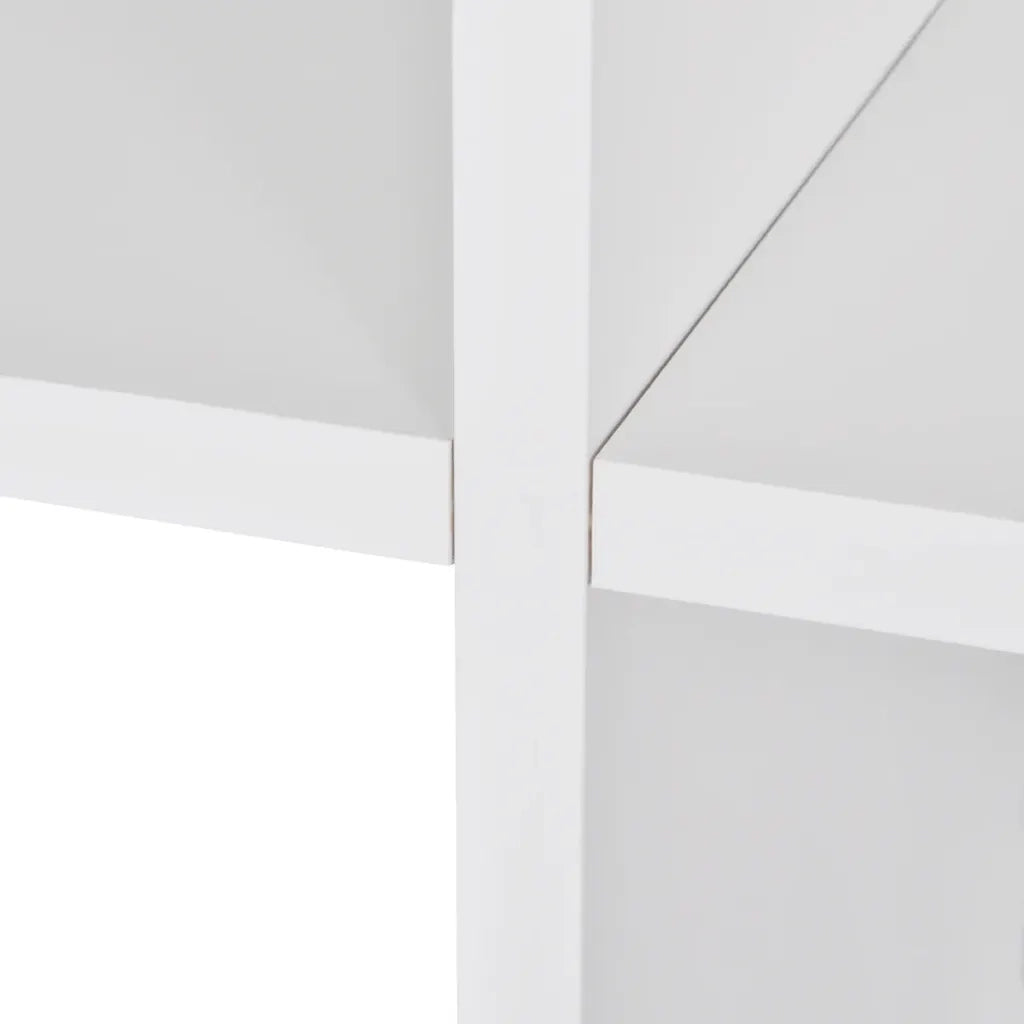 Libreria Scalare / Scaffale Espositore 107 cm Bianco 242552