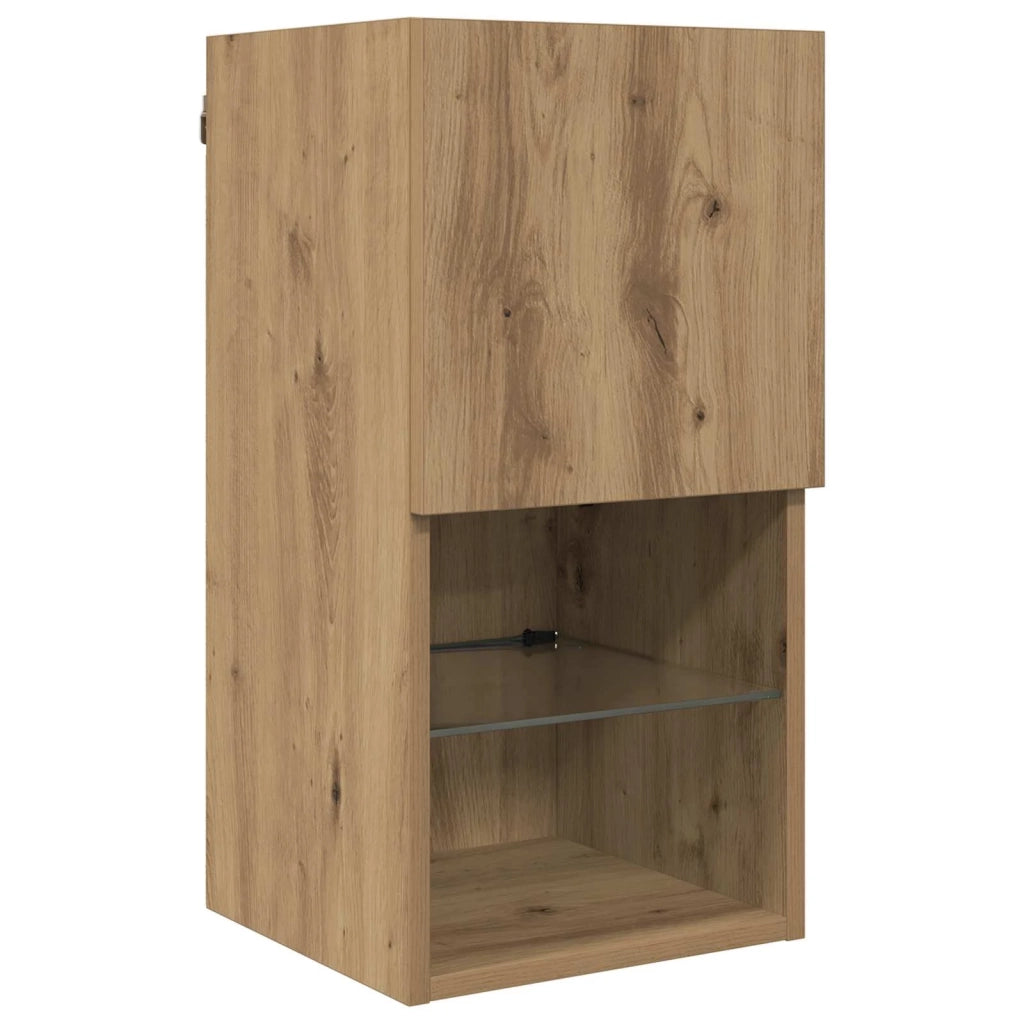 Unità TV da Parete 6 pcs Rovere artigianale Legno multistrato 3402930