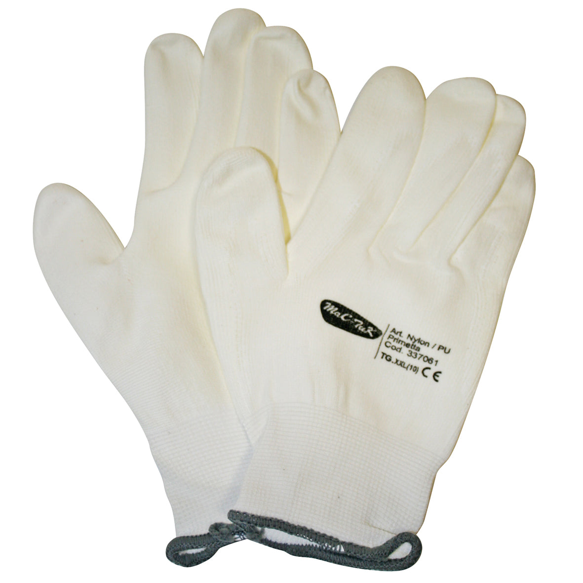 Guanti Bianchi Poliestere E Poliuretano
