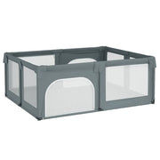 Box per Bambini con 2 Porte Grigio Chiaro Tessuto Oxford CFW7868659