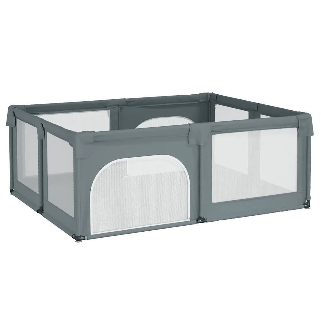 Box per Bambini con 2 Porte Grigio Chiaro Tessuto Oxford CFW7868659