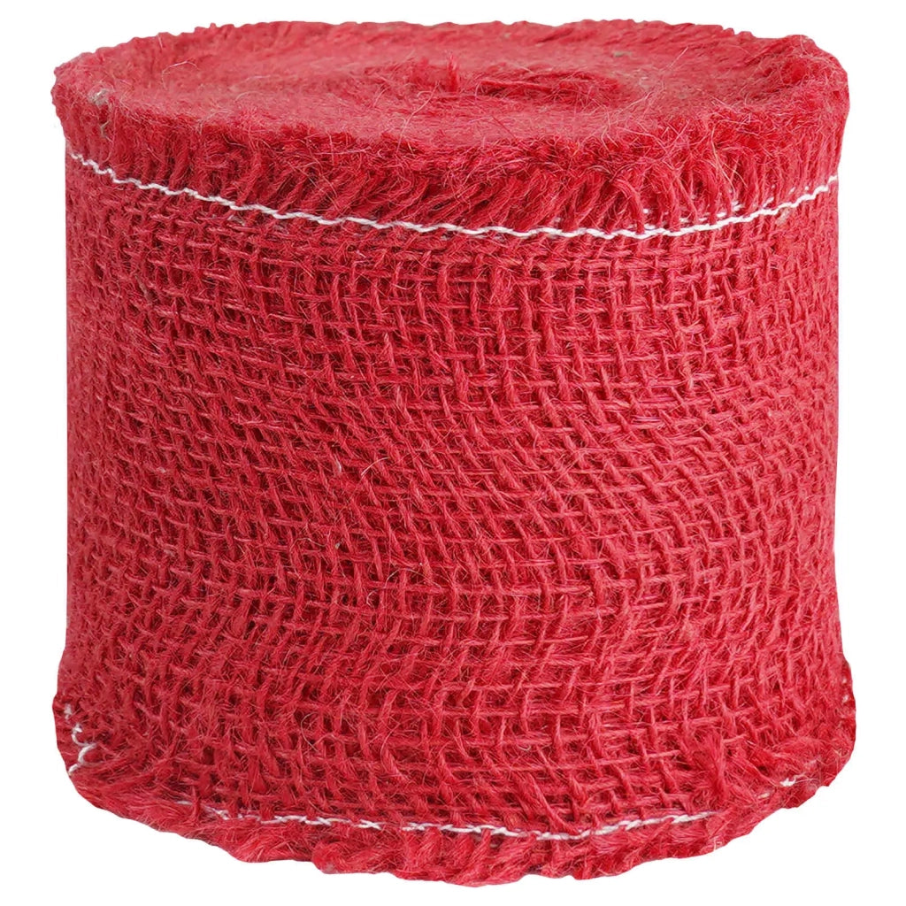 Rotolo di Juta 10 x 500 cm Rosso 42012036