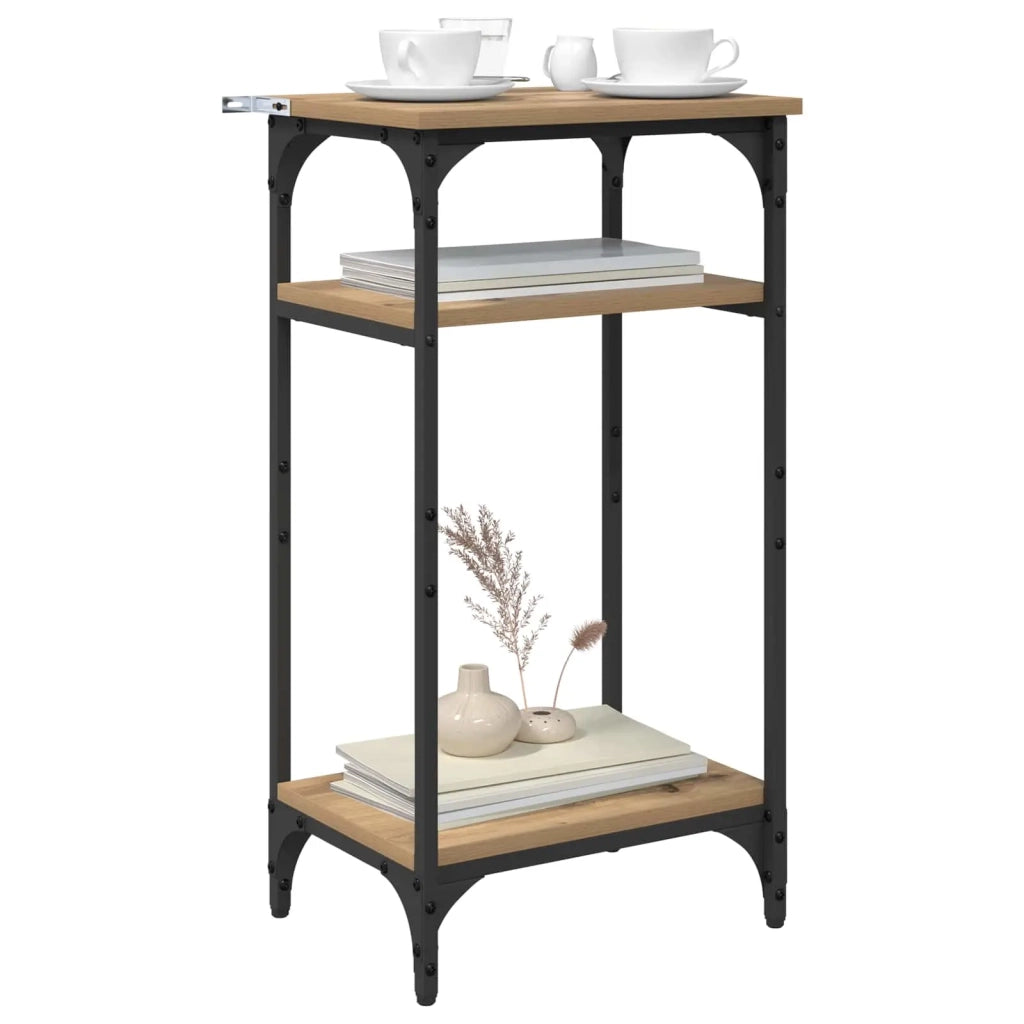 Tavolo laterale Rovere artigianale 40 x 30 x 75 cm