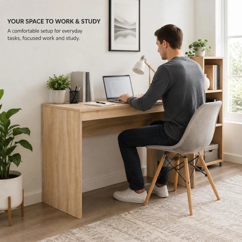 Desk Sonoma Oak 90x40x72 Cm Wood Material