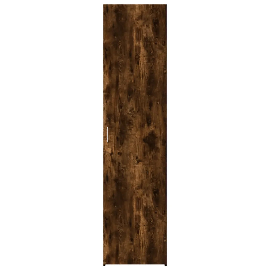 Credenza Rovere Fumo 45x42,5x185 cm in Legno Ingegnerizzato 3281410