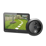 Videospioncino smart con campanello. visione notturna. batteria ricaricabile. ultragrandangolare 155 EZVIZ HP4
