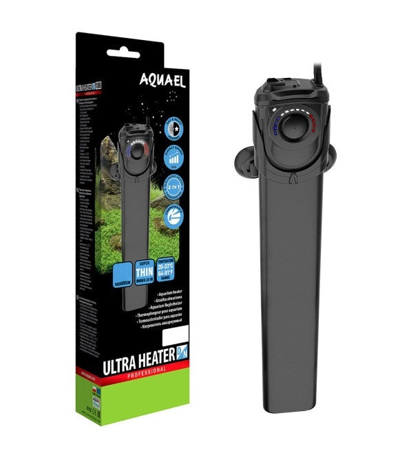 Aquael Ultra Heater D&N 50w - Riscaldatore elettronico per vasche fino a 50 litri