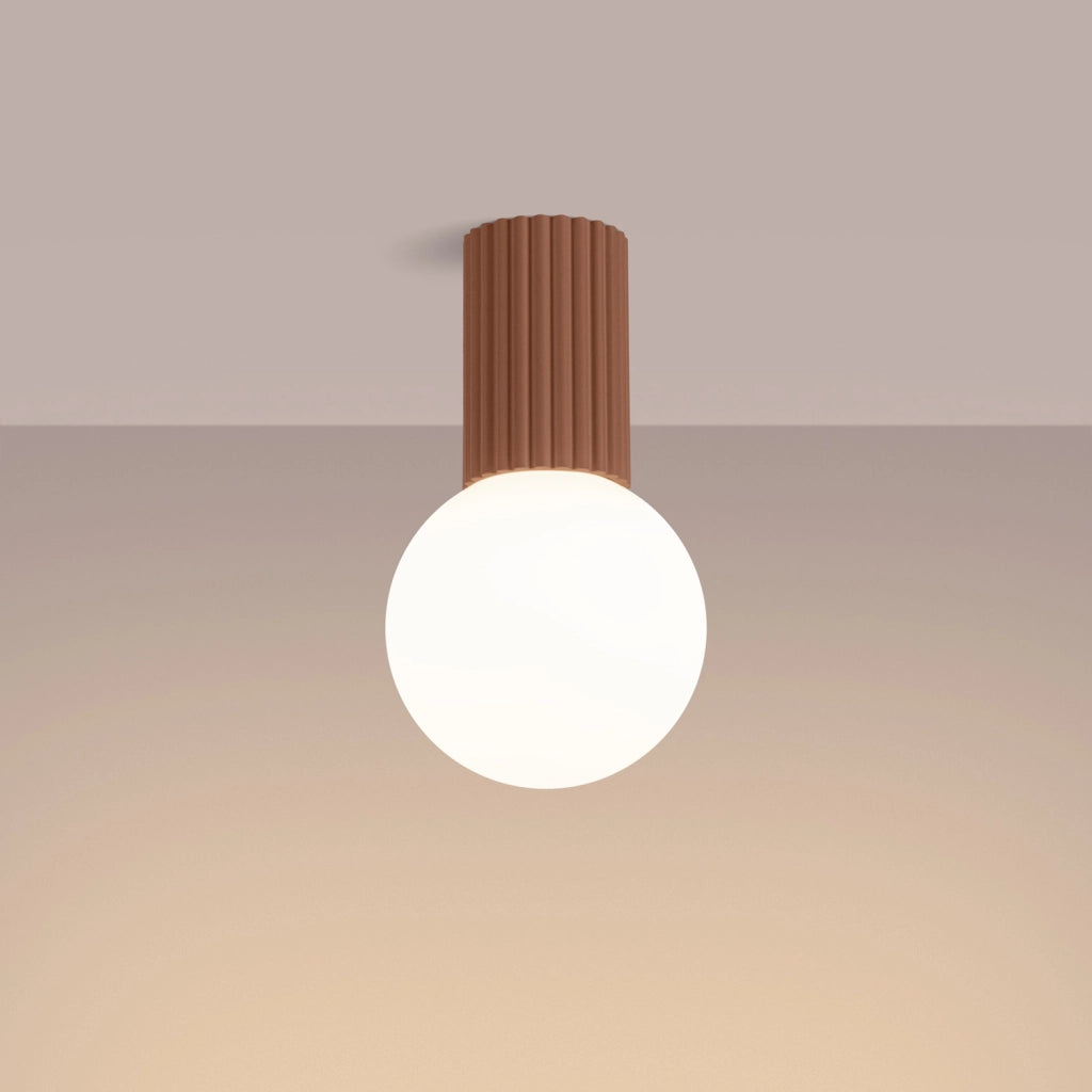 Spot soffitto Pure Lume SFERA mocca sfera G9 IP44