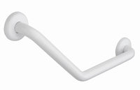 MANIGLIONE ACCIAIO BIANCO 45°