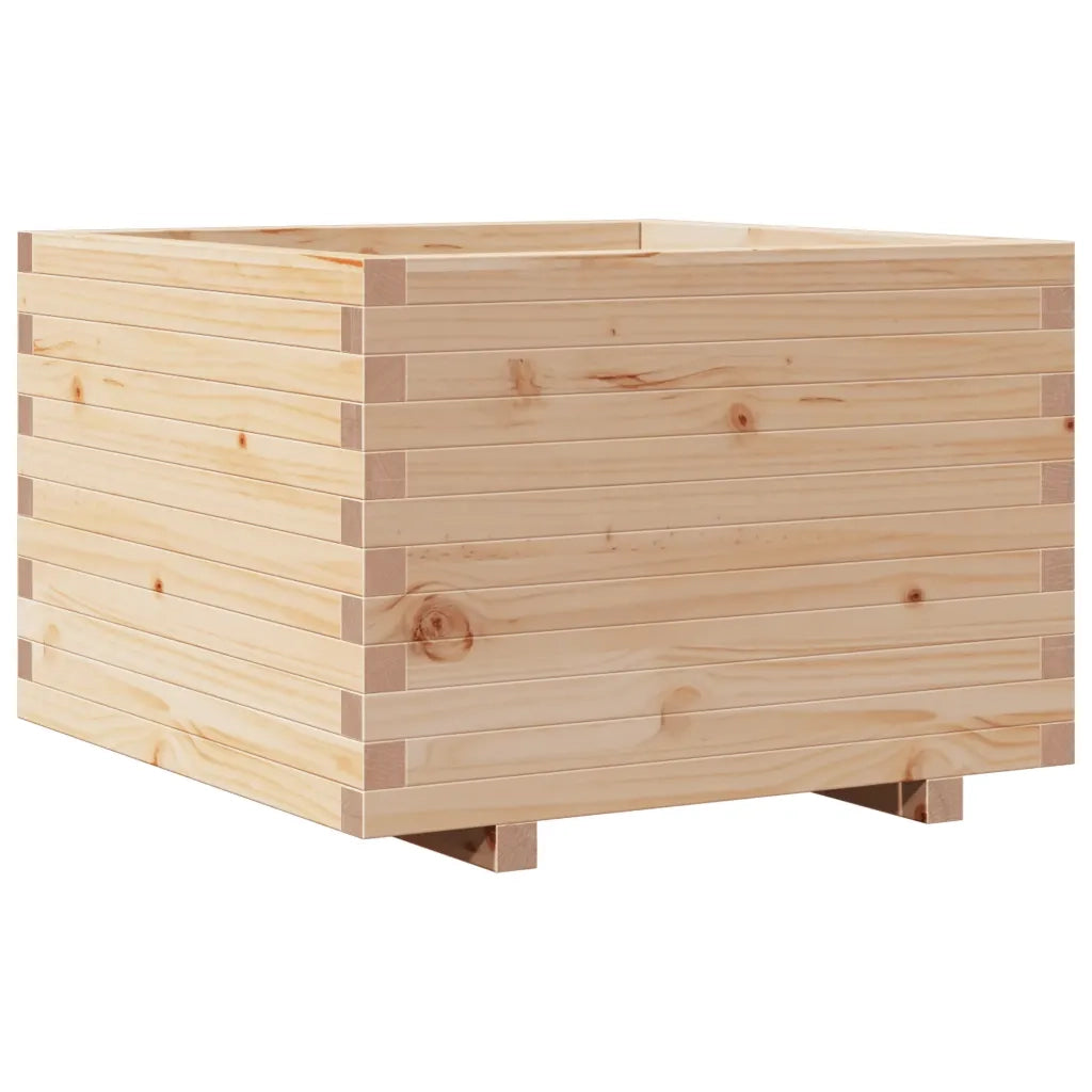 Fioriera da Giardino 70x70x49,5 cm in Legno Massello di Pino 847363