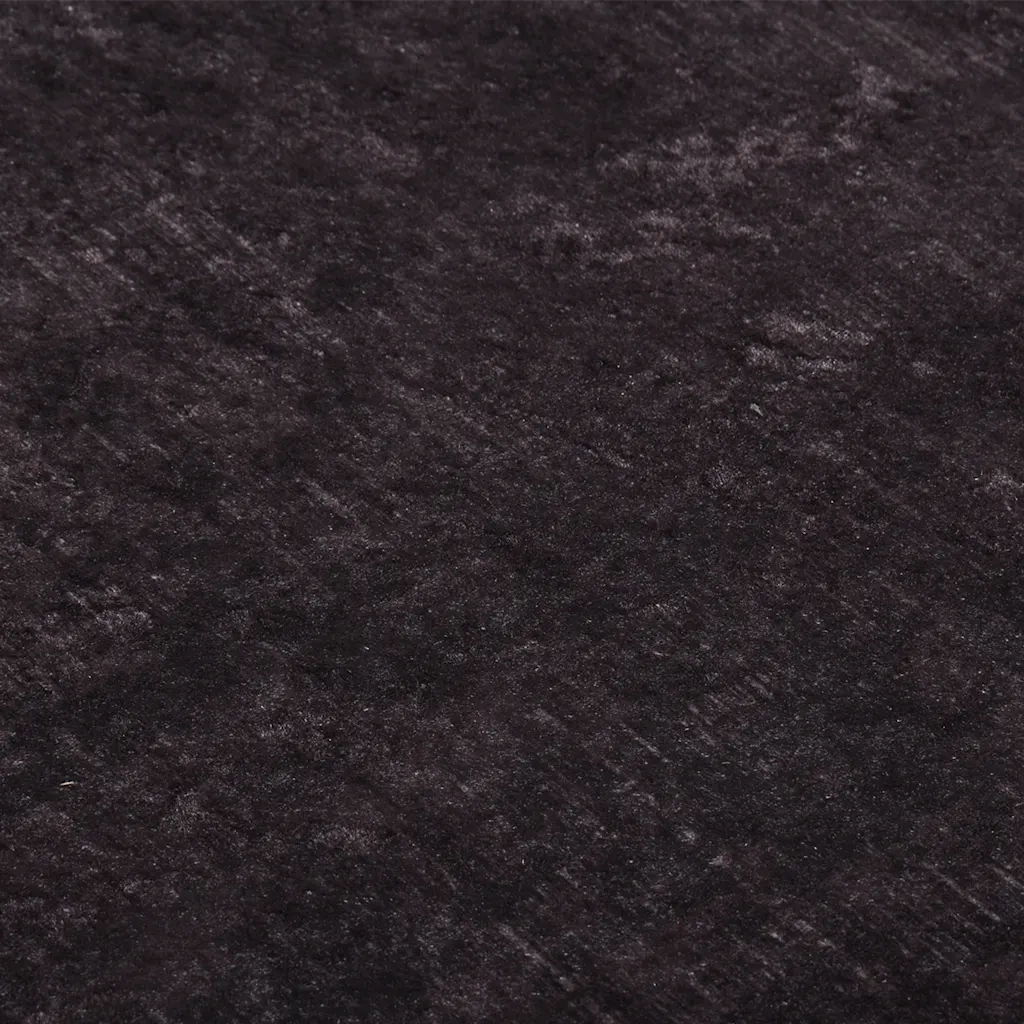 Tappeto Lavabile 120x180 cm Nero e Oro 337930