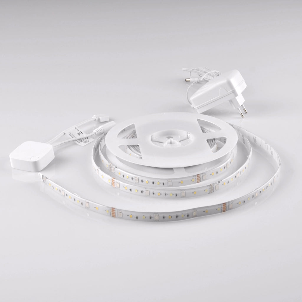 Striscia LED 5m WiFi Tuya RGB+CCT 3000-6000K IP65 musica Polux