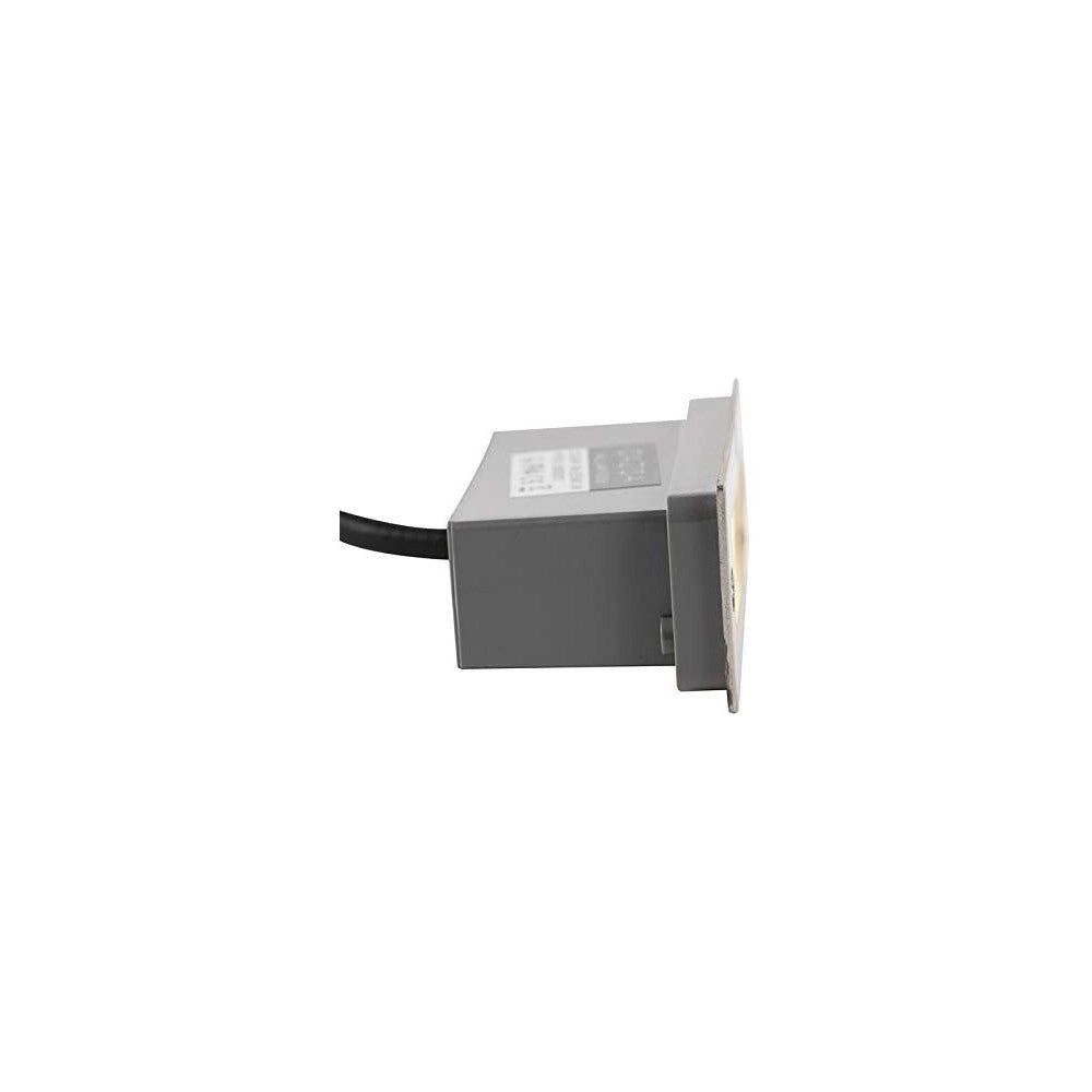 Trade Shop - Faretto Luce Led 1w Segnapasso Segnapassi Calpestabile Esterno Interno -