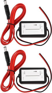 Retrovisore per l'uscita di parcheggio - Alimentazione 12V DC stabile - Retrocamera - Rectificatore di potenza - Soluzione affidabile - Prevenzione di fluttuazioni di corrente - Retrocamera per l'uscita di parcheggio