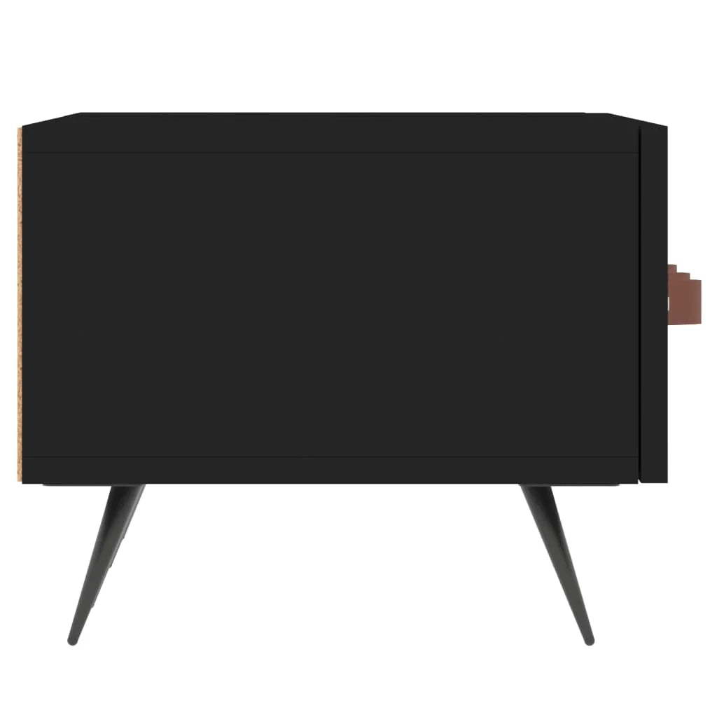 Mobile TV multimediale mensola TV credenza TV sala da pranzo soggiorno camera da letto 150 x 36 x 30 cm legno ingegnerizzato nero 02_0026032