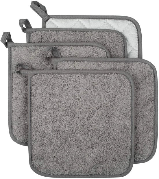 Pannellappe in set da 5 - 18x18 cm - Cotone e Silverstone