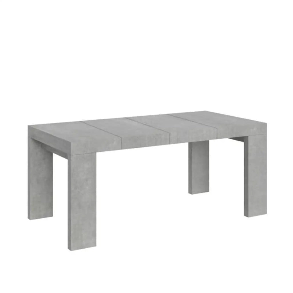 Tavolo allungabile 130/234x90 cm Roxell Premium colore cemento
