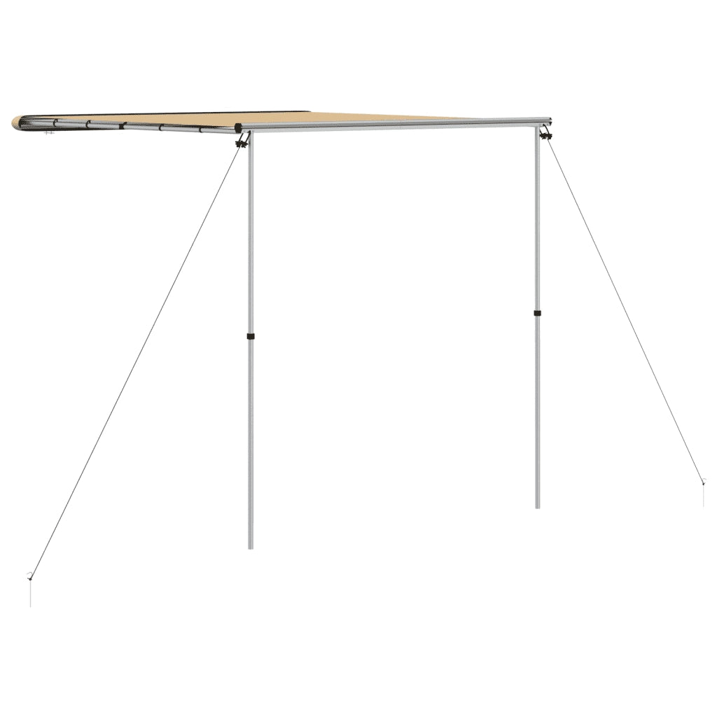 vidaXL Tendalino per Camper e Roulotte 1,8x2,5x2,15 m Beige