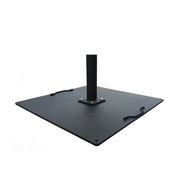 Base per ombrellone elegante in metallo verniciato NERO - Ã¸ 55 mm