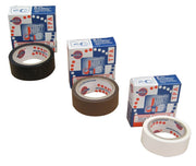 16rotoli nastro telato mm. 19x2,7 mt. col. nero cod:ferx.vit29763
