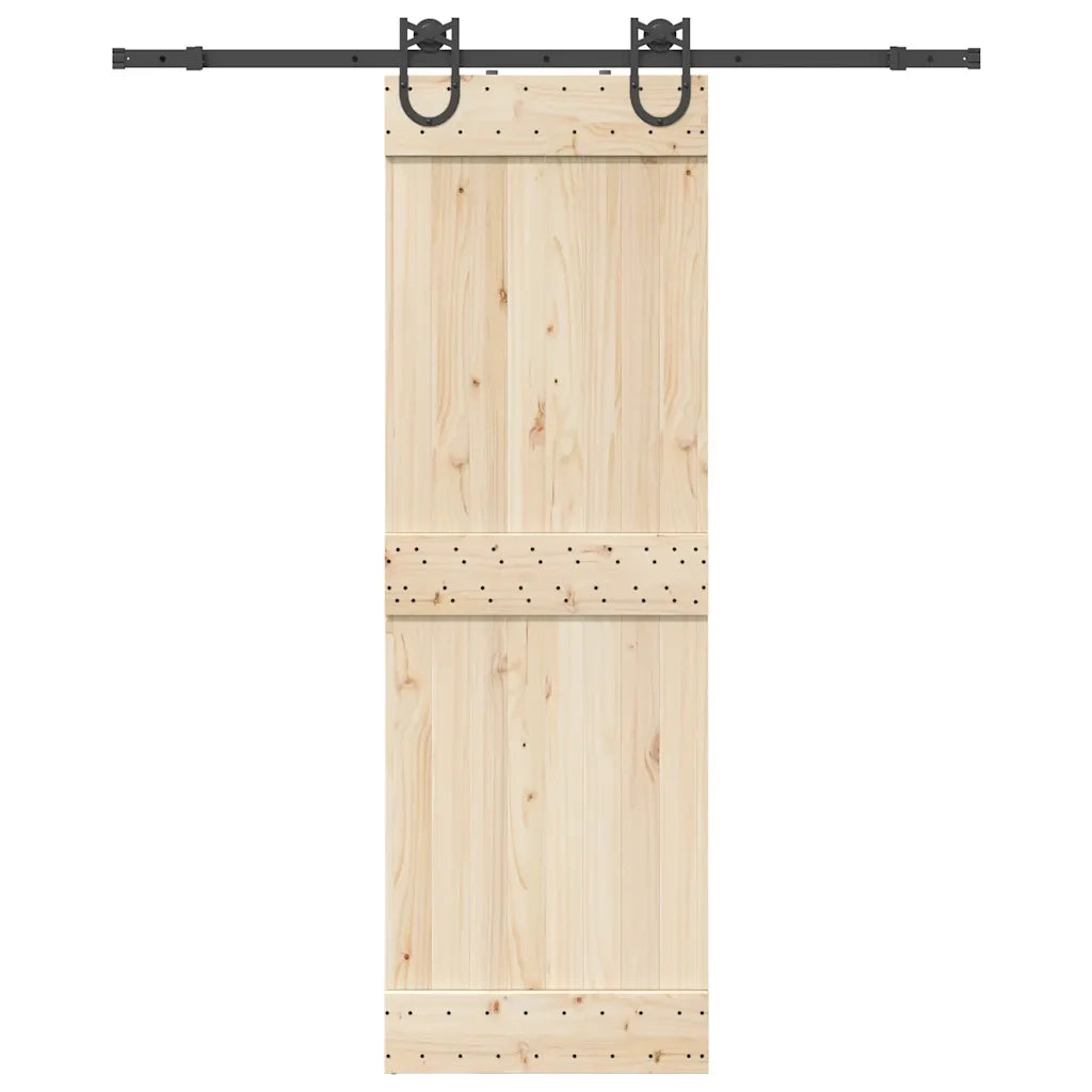 Kit di Binari per Porte Scorrevoli 183 cm Acciaio Nero 4009732