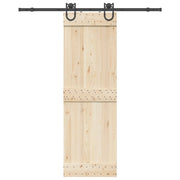 Kit di Binari per Porte Scorrevoli 183 cm Acciaio Nero 4009732