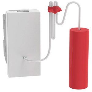 Pulsante a tirante Bticino MatixGO 1P NO/NC 10A 1 modulo bianco JW4033