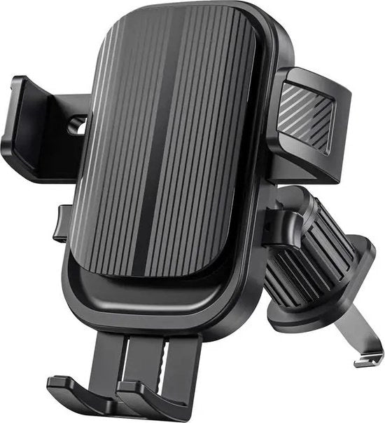 Telefonino per auto, 360 gradi girevole, per installazione interna, con rilascio a un tasto, pannello in legno, vetrata, supporto per smartphone rotativo, supporto intelligente per auto, posizionamento con una mano.