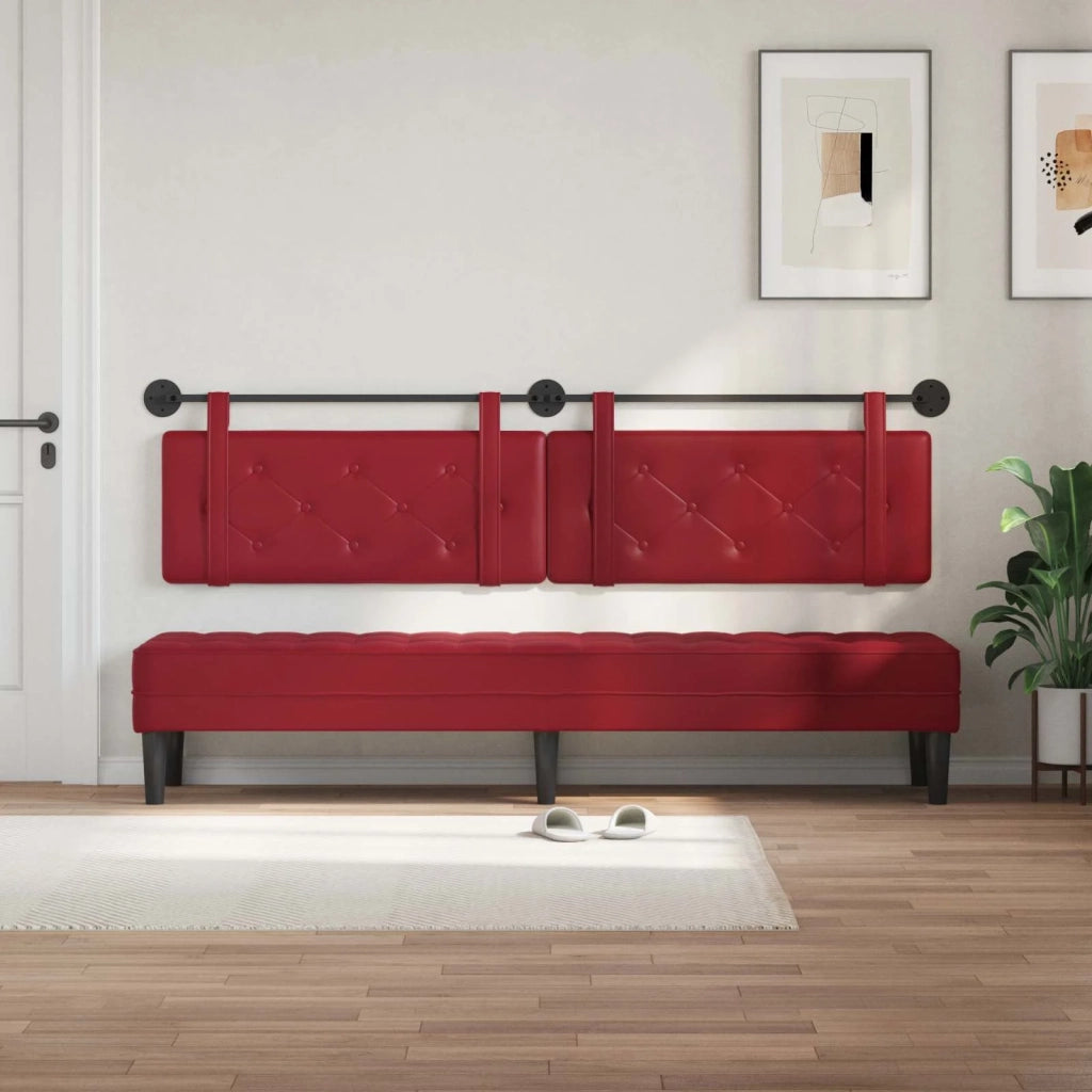 Testiera sospesa Rosso Vino Similpelle 42031762