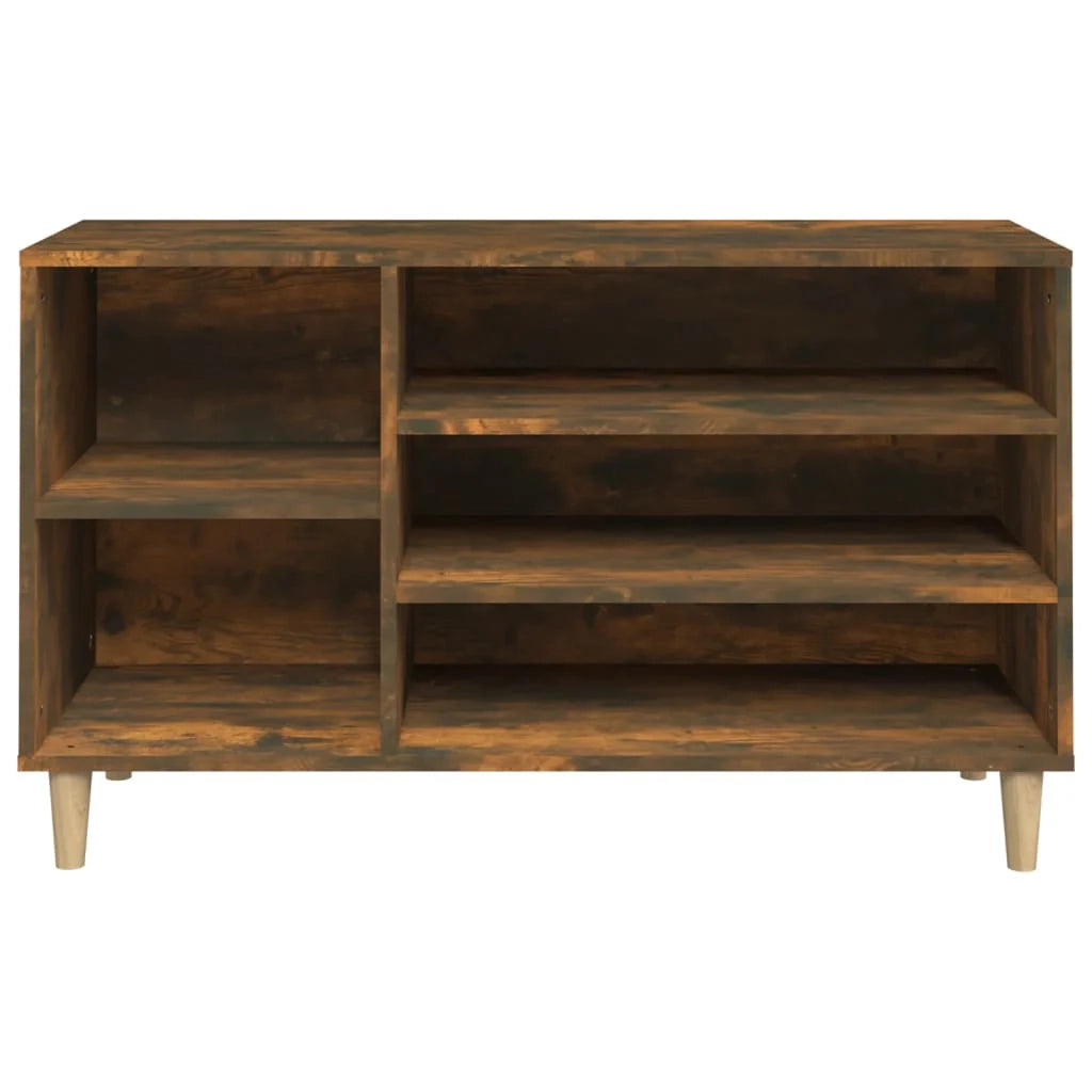 Scarpiera mobile contenitore per scarpe mobile per ingresso/corridoio/soggiorno 102 x 36 x 60 cm legno ingegnerizzato marrone 02_0021538