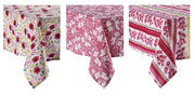 1 Pezzo Tovaglia in Cotone Bloom 140 x 180 cm 3 Decori