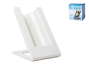 Rinfrescatore termico contatto in acrilico bianco cm 16,5x22x23 h.