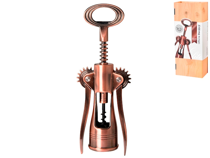 Levatappi elitte a 2 leve in metallo colore ramato.