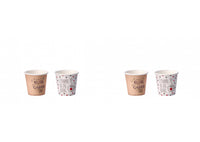 Set 50 tazzine da caffè monouso 