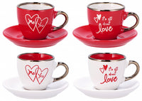 Servizio da caffè in ceramica "Ador"