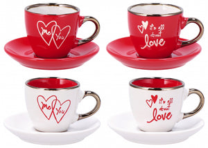 Servizio da caffè in ceramica "Ador"