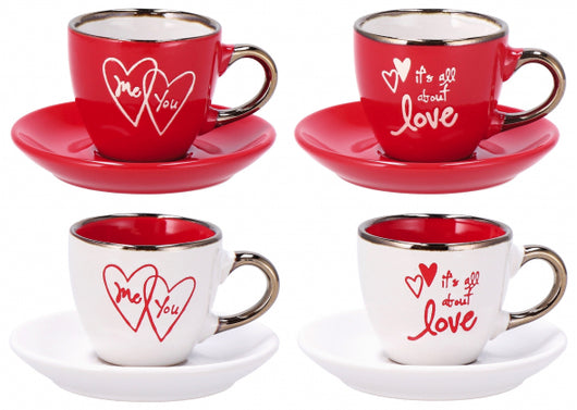 Servizio da caffè in ceramica "Ador"