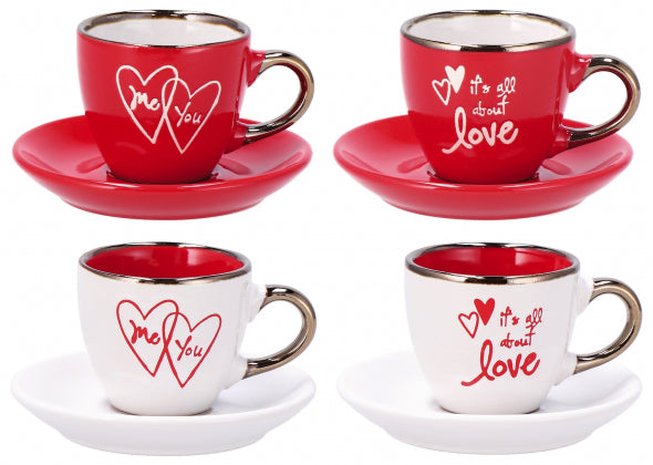 Servizio da caffè in ceramica "Ador"