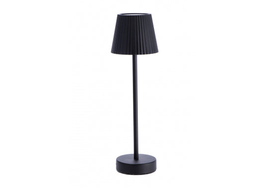 Lampada da tavolo touch ricaricabile "Maisy" colore nero