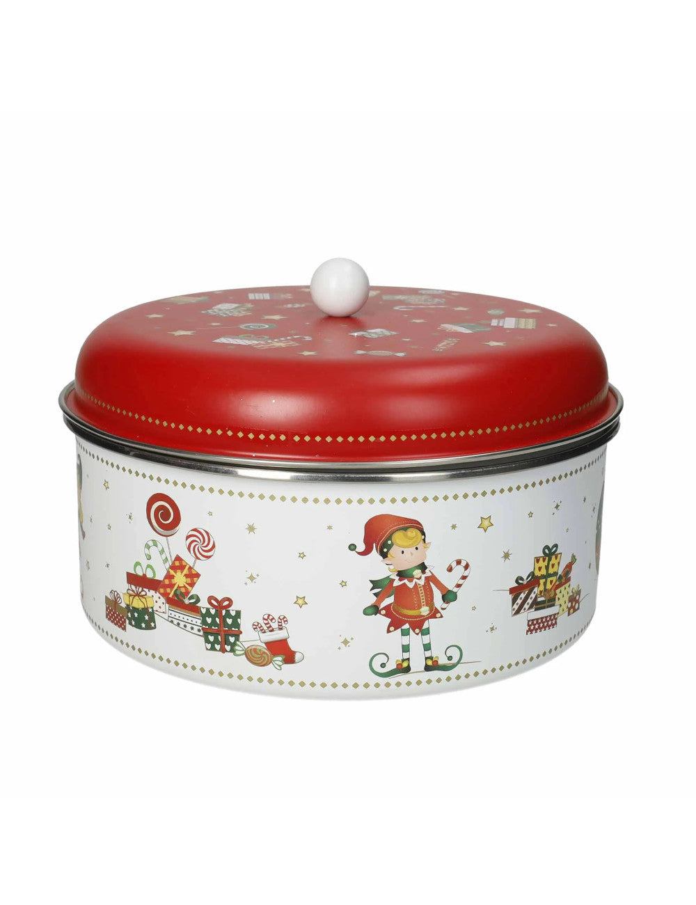 Scatola Elfomagia Bianco Metal 