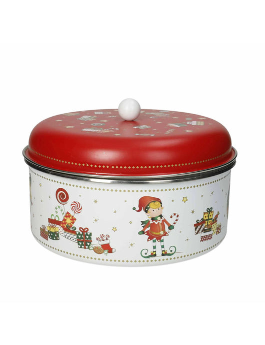 Scatola Elfomagia Bianco Metal 