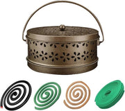 Trappola a spirale per insetticida a citronella - Rookspirale insetticida per interni ed esterni