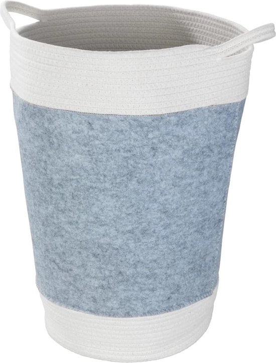 Wasverzamelaar 75 litri - colore grigio - materiale riciclato - 38x55 cm