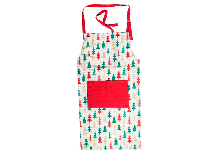 Grembiule forest poliestere cm 80x85.cotone tinto in filo. 