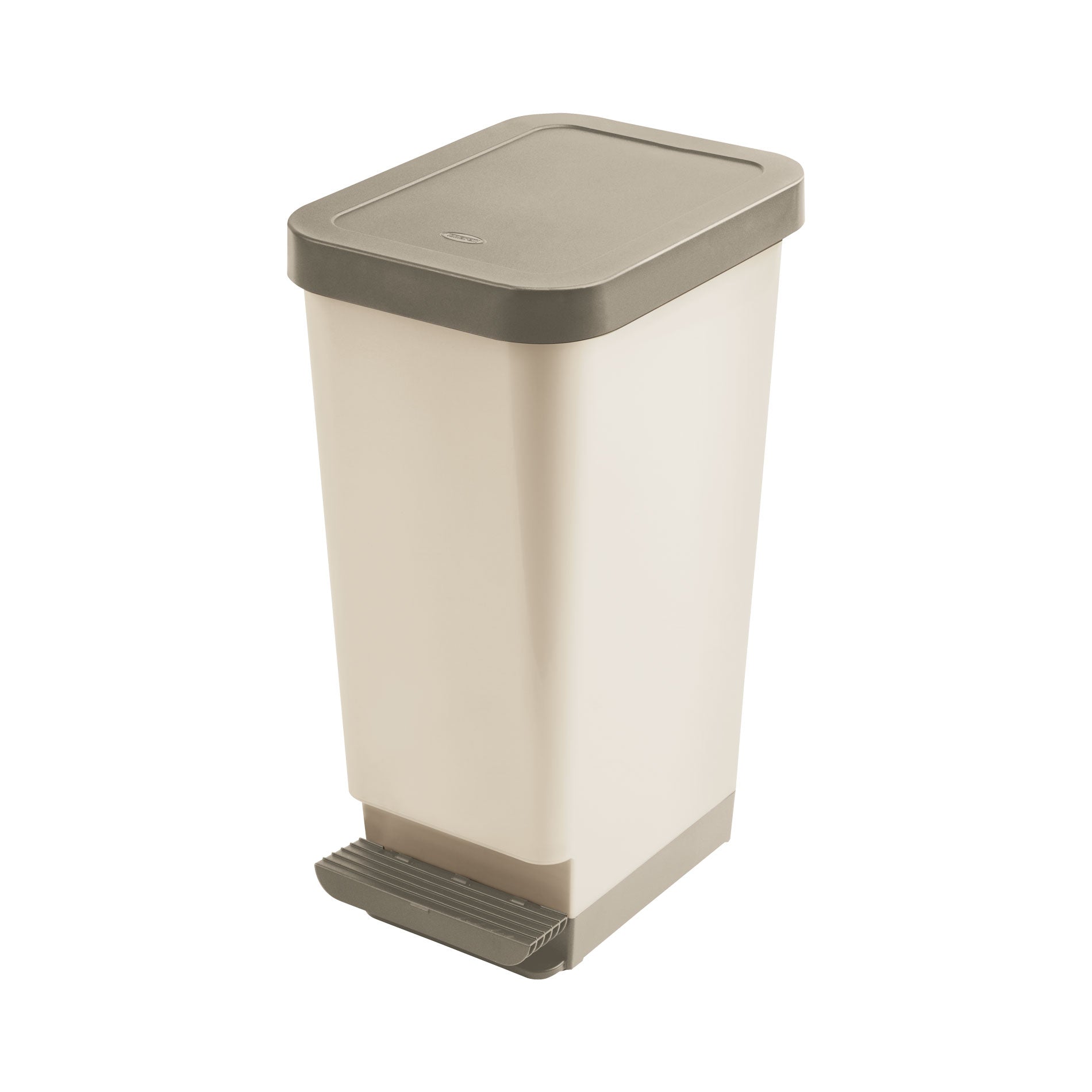 Pattumiera a pedale con ganci per sacchetto (45 litri)