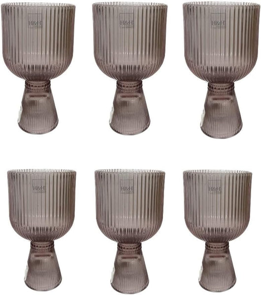 Calici Peony Lilac Cl27, 6 pezzi